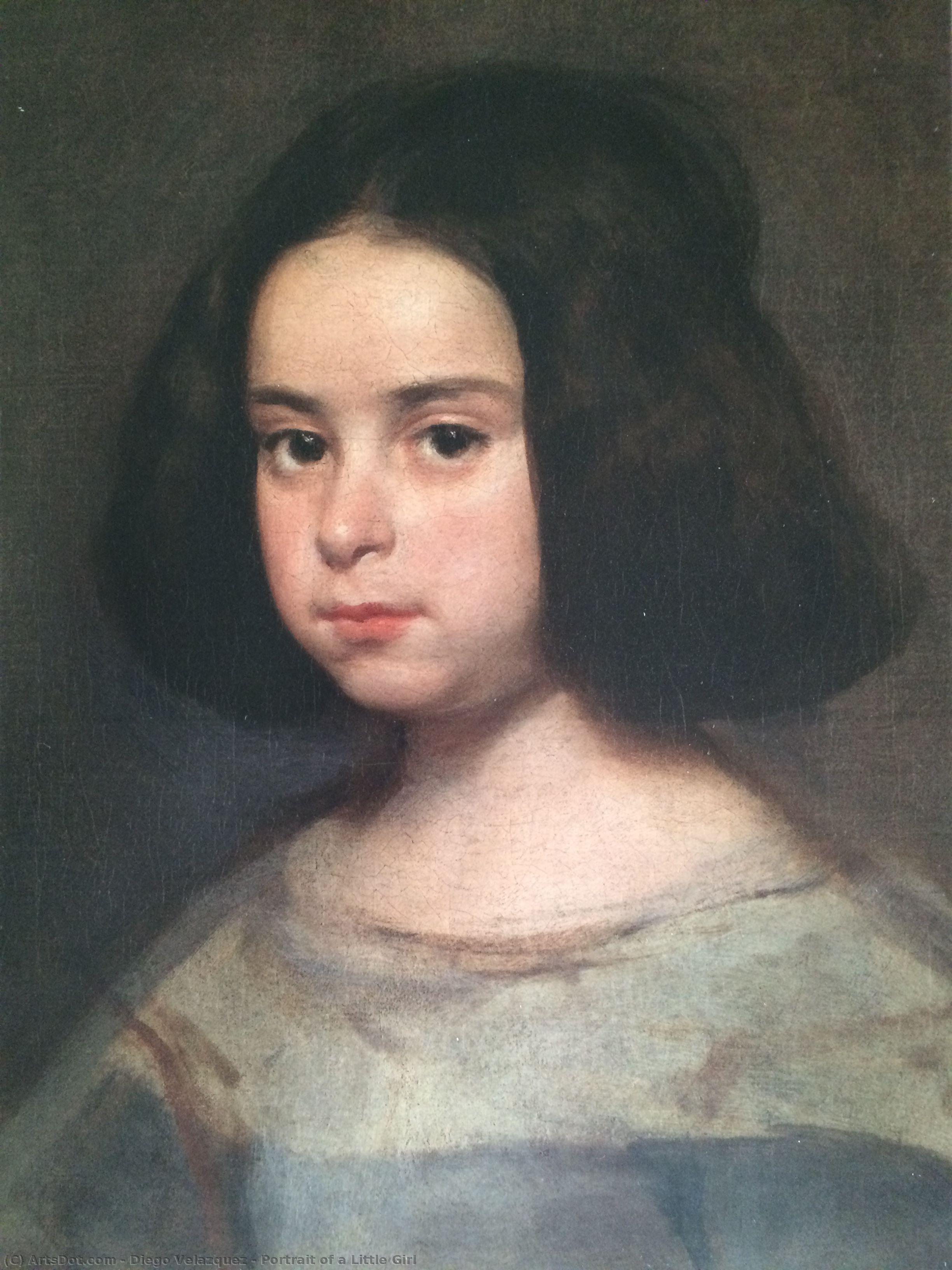 Portrait Of A Little Girl — Diego Velázquez