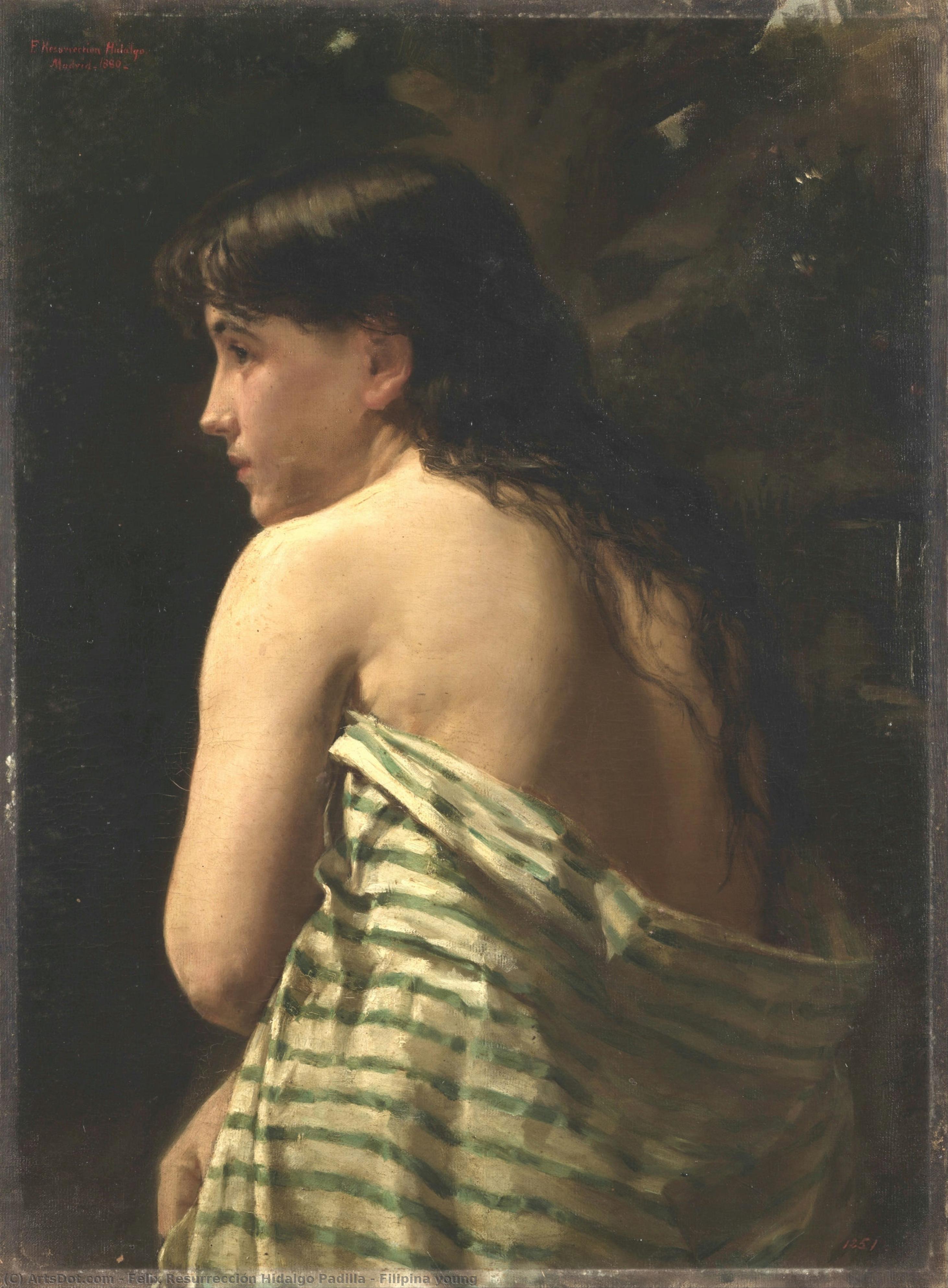Filipina Young — Félix Resurrección Hidalgo Padilla