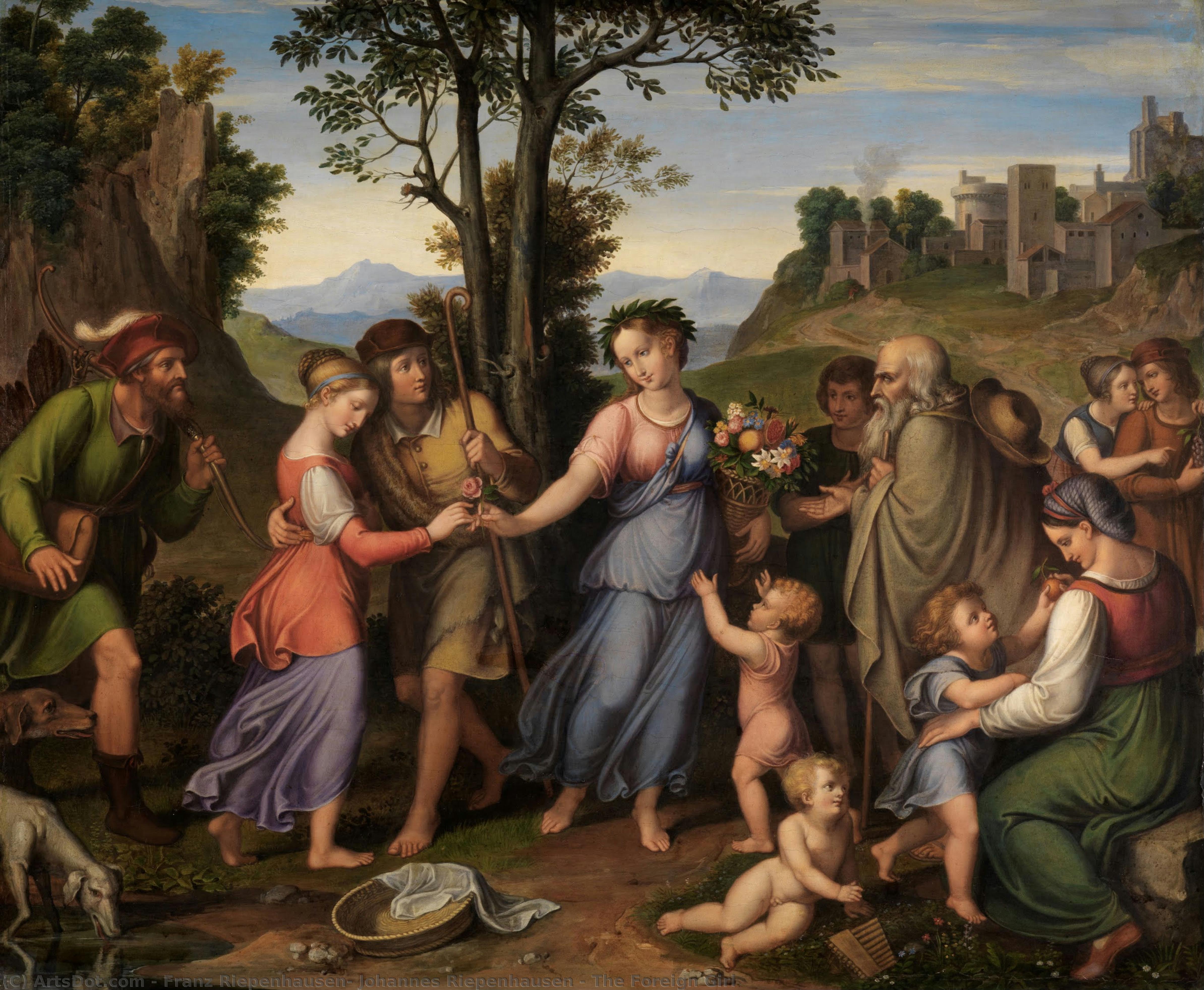 The Foreign Girl — Franz Riepenhausen, Johannes Riepenhausen