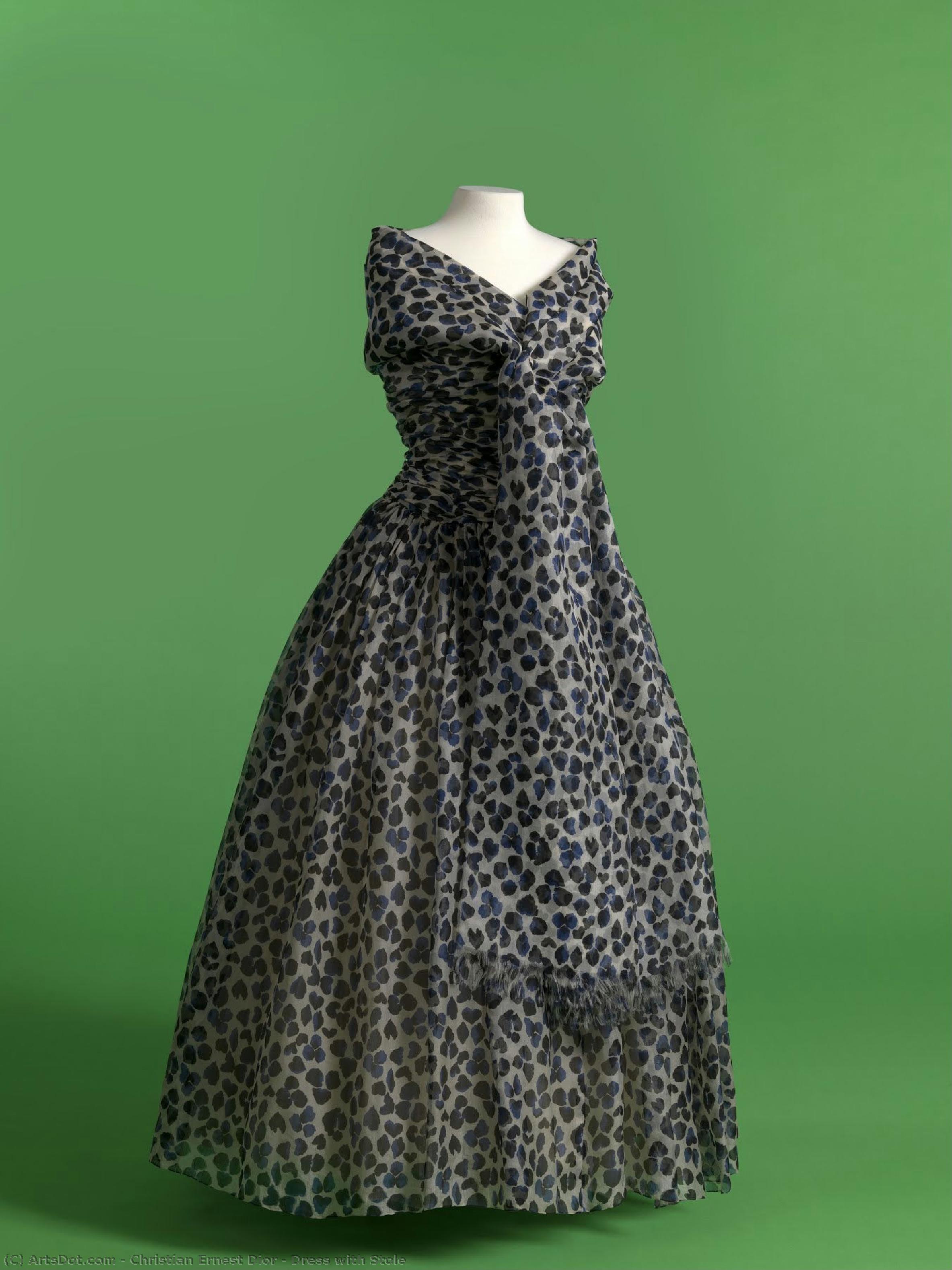 Dress With Stole — Christian Ernest Dior