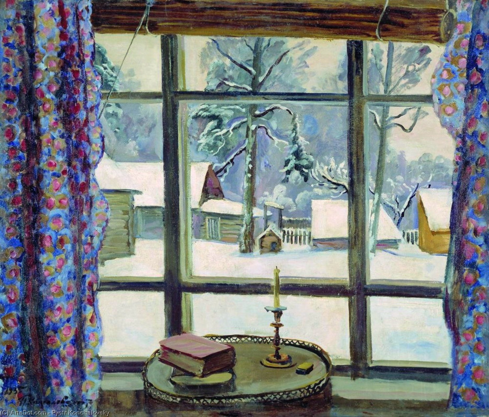 The Window Of The Poet — Pyotr Konchalovsky