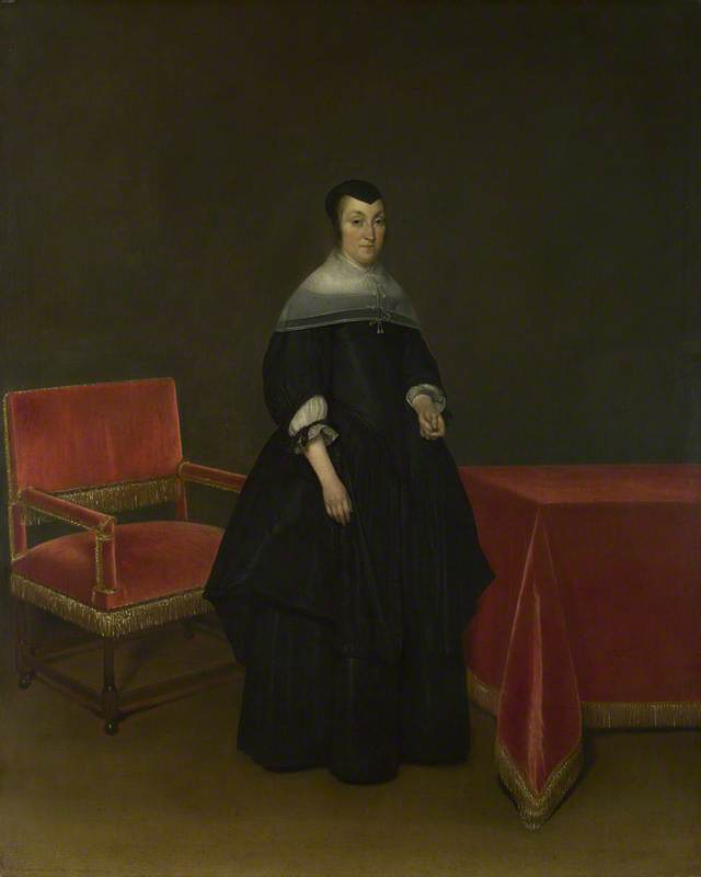 Portrait Of Hermanna Van Der Cruis — Gerard Terborch Ii