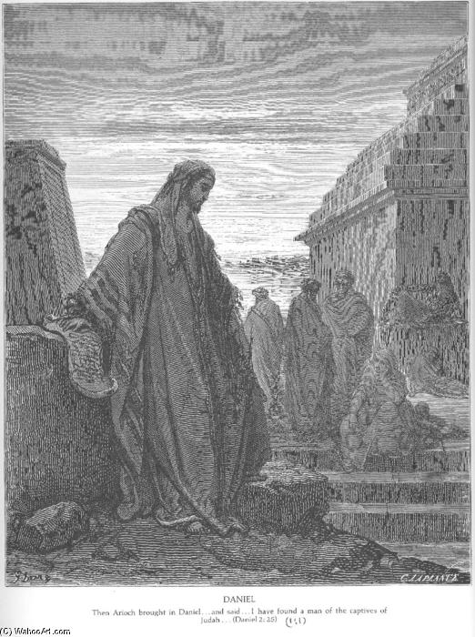 Daniel Among The Exiles — Gustav Dore