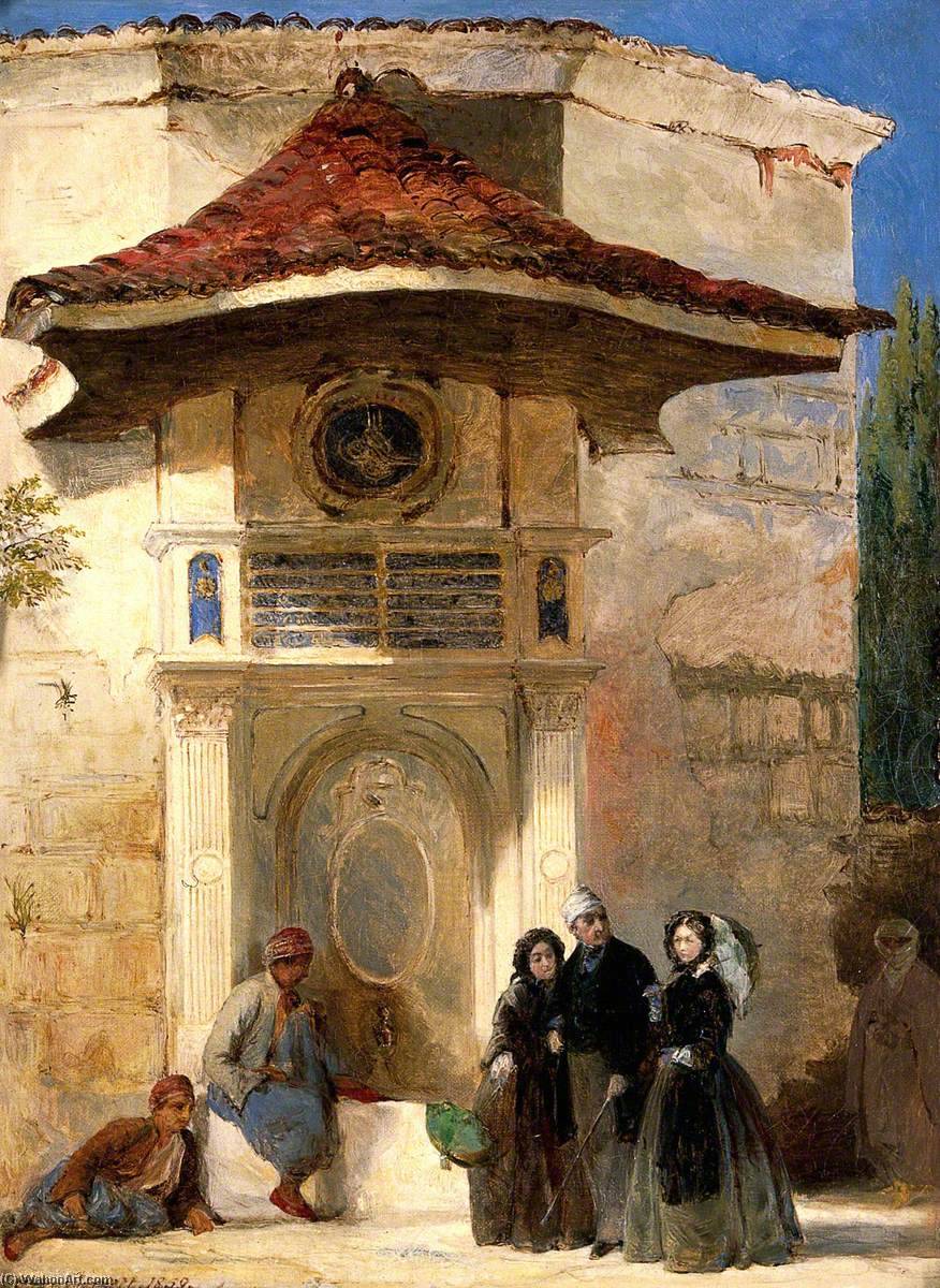 Florence Nightingale With Charles Holte Bracebridge And Selina Bracebridge In A Turkish Street — Jerry Barrett