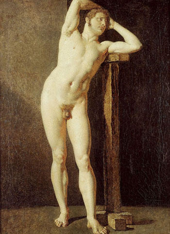 Male Nude — Jean-auguste-dominique Ingres