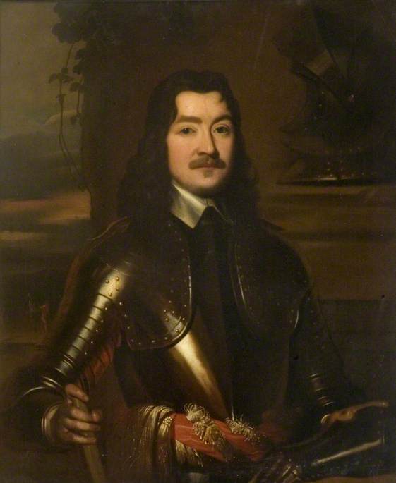 Sir Charles Lucas, Leader Of The Royalist Forces At The Siege Of Colchester (after William Dobson) — John Lewis Reilly