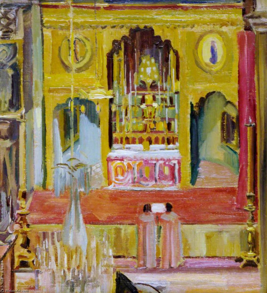 Interior Of The Armenian Church — David Bomberg