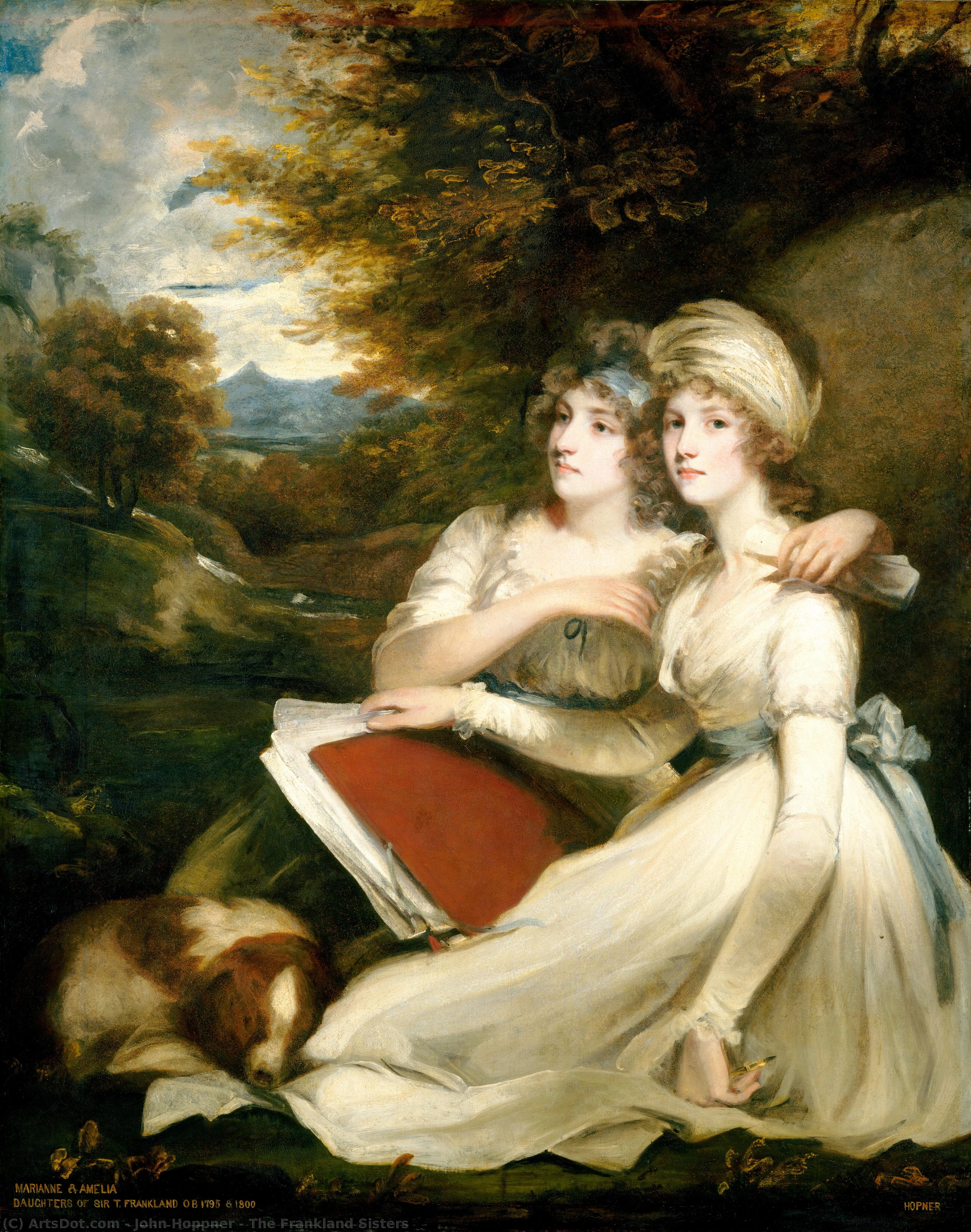 The Frankland Sisters — John Hoppner