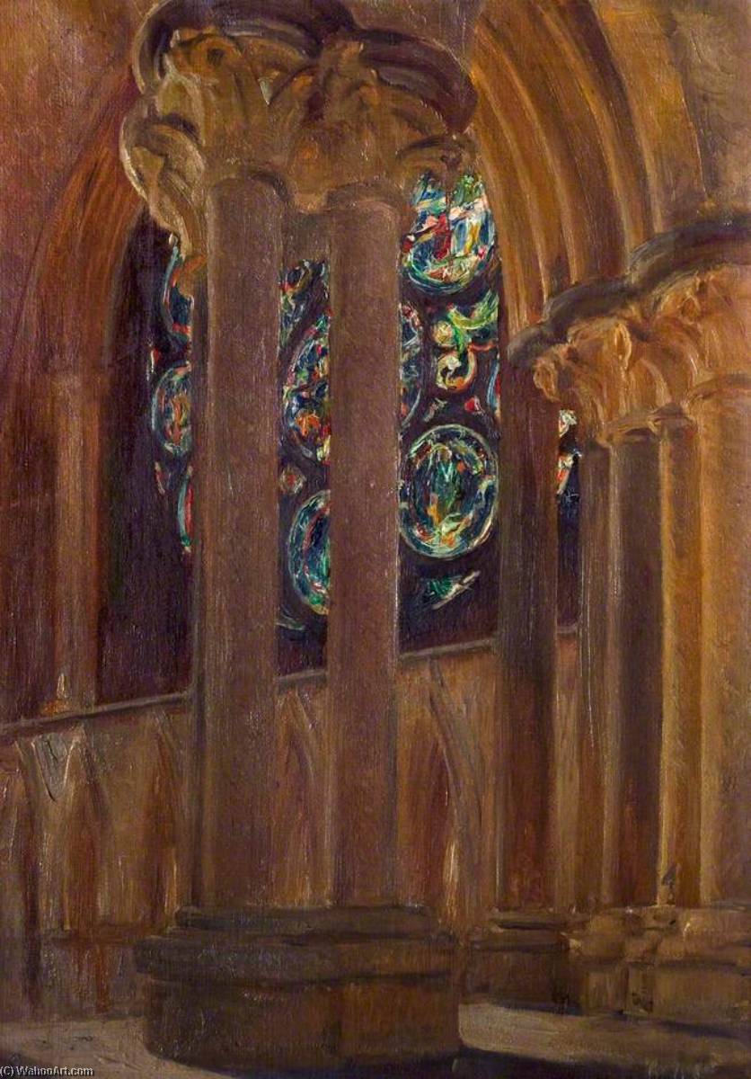 Dean's Eye, Lincoln Cathedral From The Clerestory — Alfred George Webster