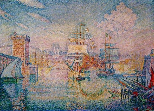 The Entrance To The Port Of Marseille — Paul Signac
