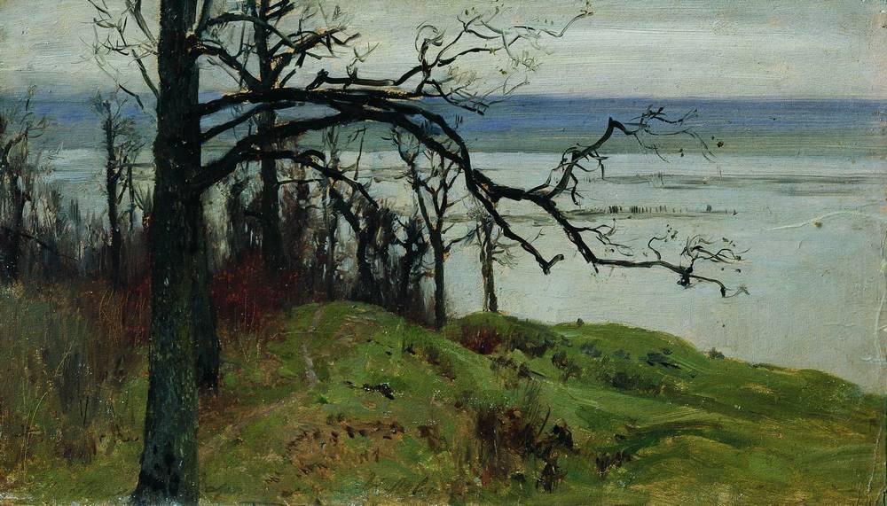 View Of Volga From The High Bank — Isaak Ilyich Levitan