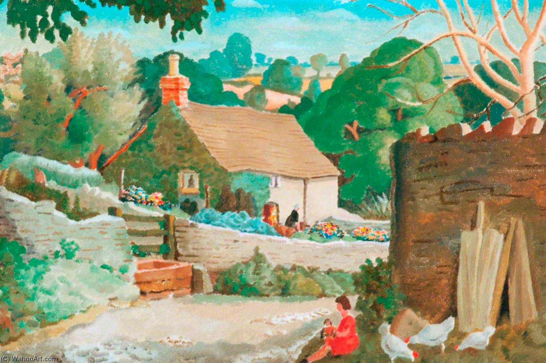 Cottage At Frampton, Mansel — Thomas Saunders Nash