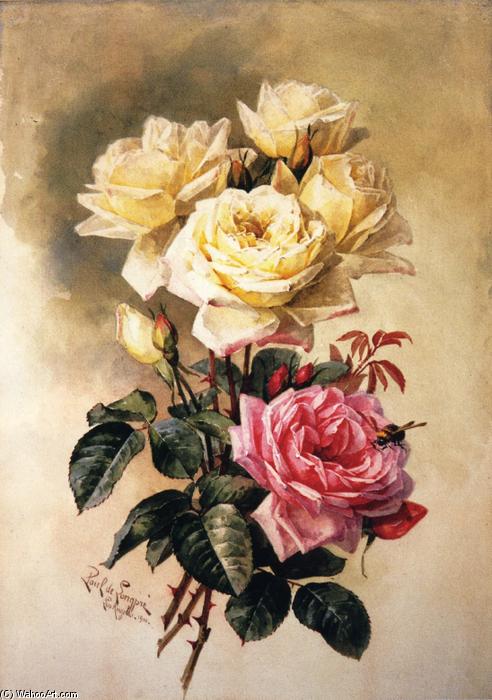 French Bridal Roses — Paul De Longpré