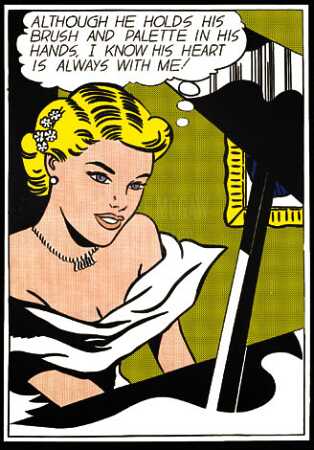 Girl At Piano — Roy Lichtenstein