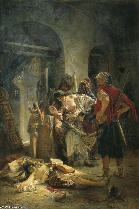 The Bulgarian Martyresses — Konstantin Yegorovich Makovsky