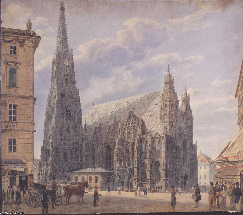 The St. Stephen's Cathedral In Vienna — Rudolf Von Alt