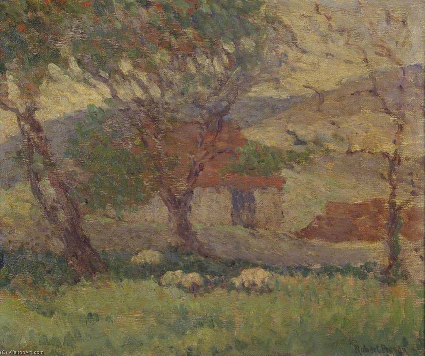In The Downs Near Lewes — Robert Polhil Bevan