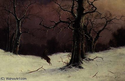 The Deer Hunt — Nils Hans Christiansen