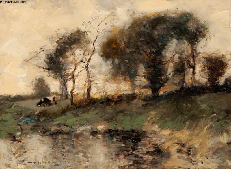 Trees Over The Water — William Alfred Gibson