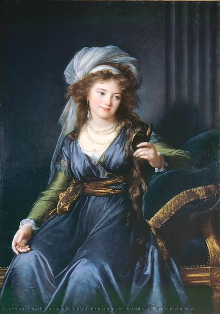 Countess Ekaterina Vasilievna Skavronskaya — Elisabeth-louise Vigée-lebrun