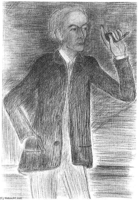 Portrait Of Louis -rené Des Forêts — Balthus