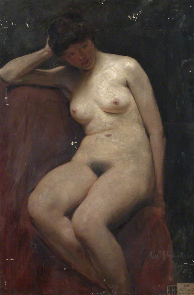 Seated Nude — Charles Kay Robertson