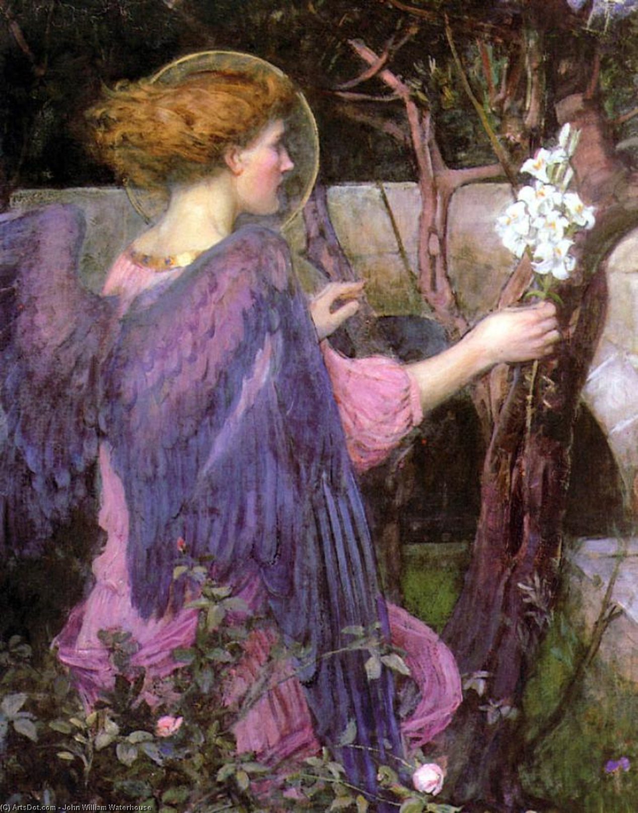 The Annunciation — Иван Уильям Уотерхёуз