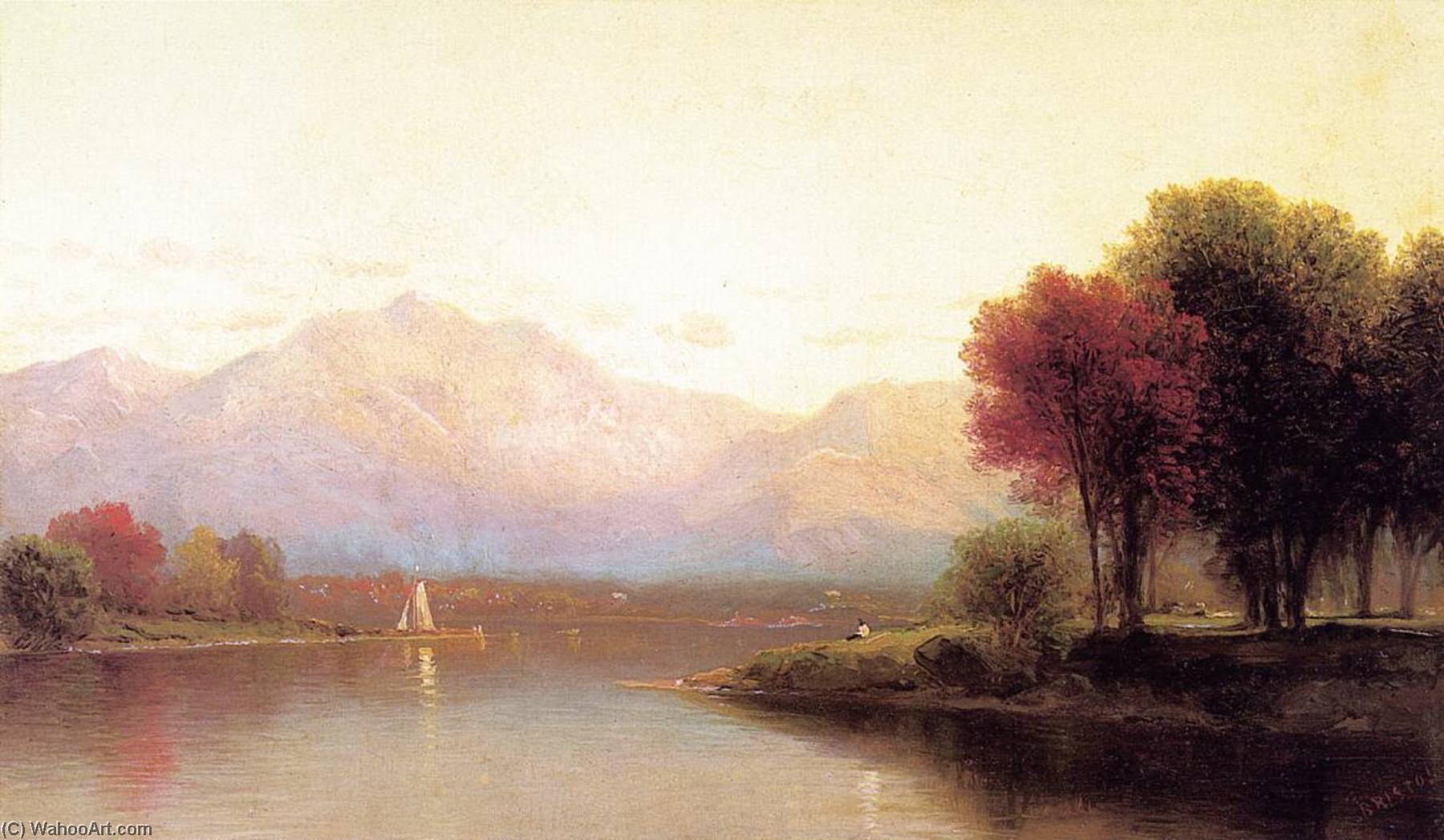 Inlet On Lake George — John Bunyan Bristol