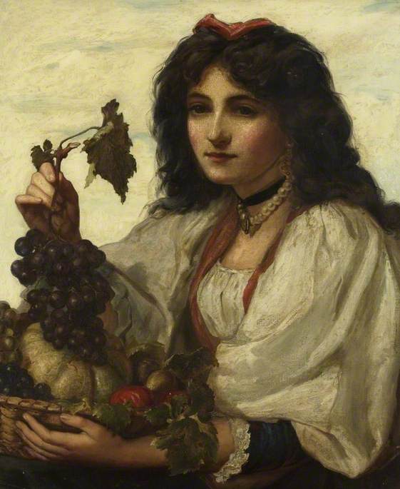 The Italian Fruit Seller — John Hanson Walker