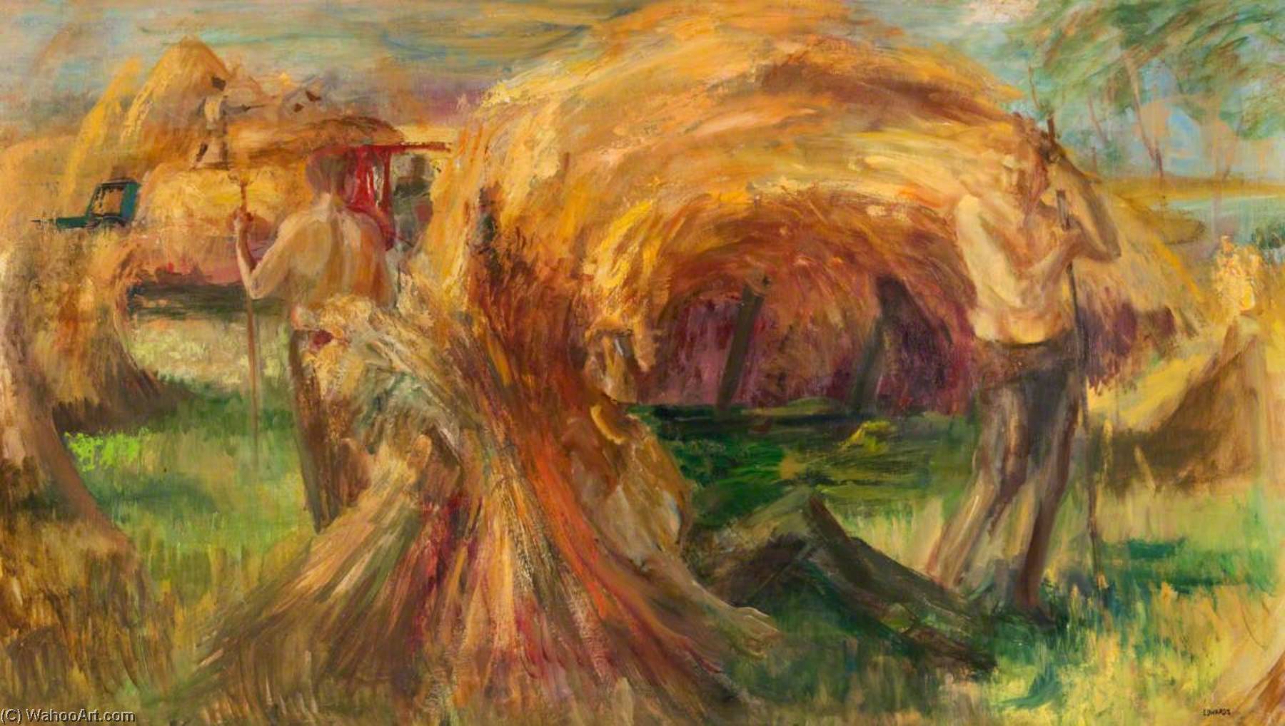 Harvest Time — Joseph Byres Edwards