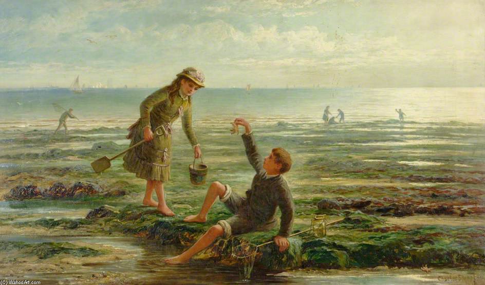 Children On A Beach — Charles Stuart