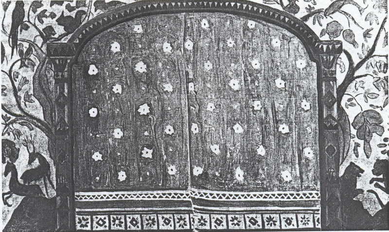 Curtain And Portal For ''snow Maiden'' — Nicholas Roerich