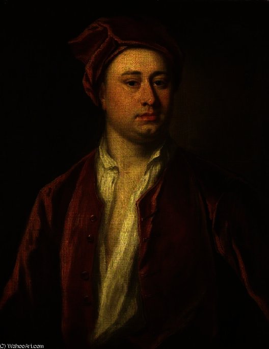 Portrait Of An Unknown Man — John Smibert
