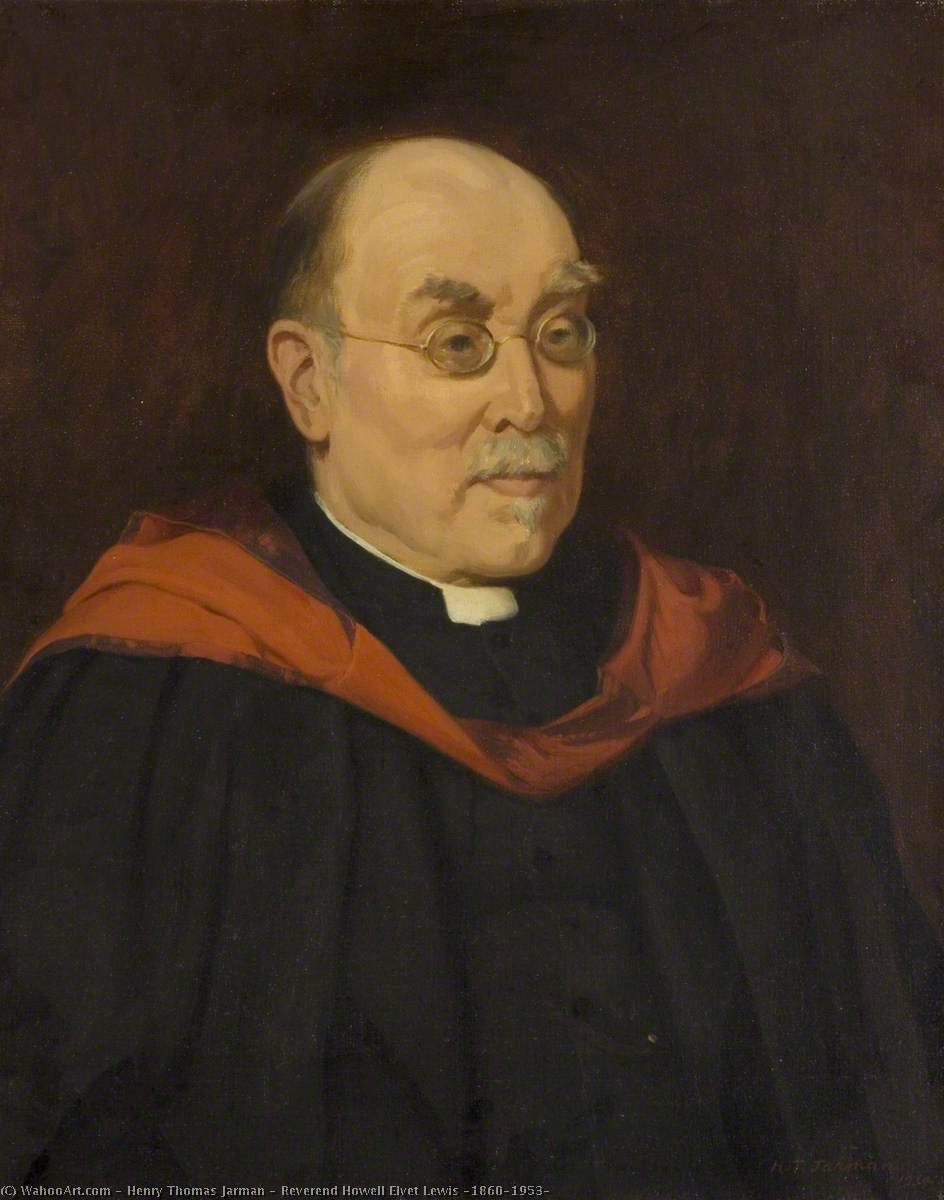 Reverend Howell Elvet Lewis (1860–1953) — Henry Thomas Jarman