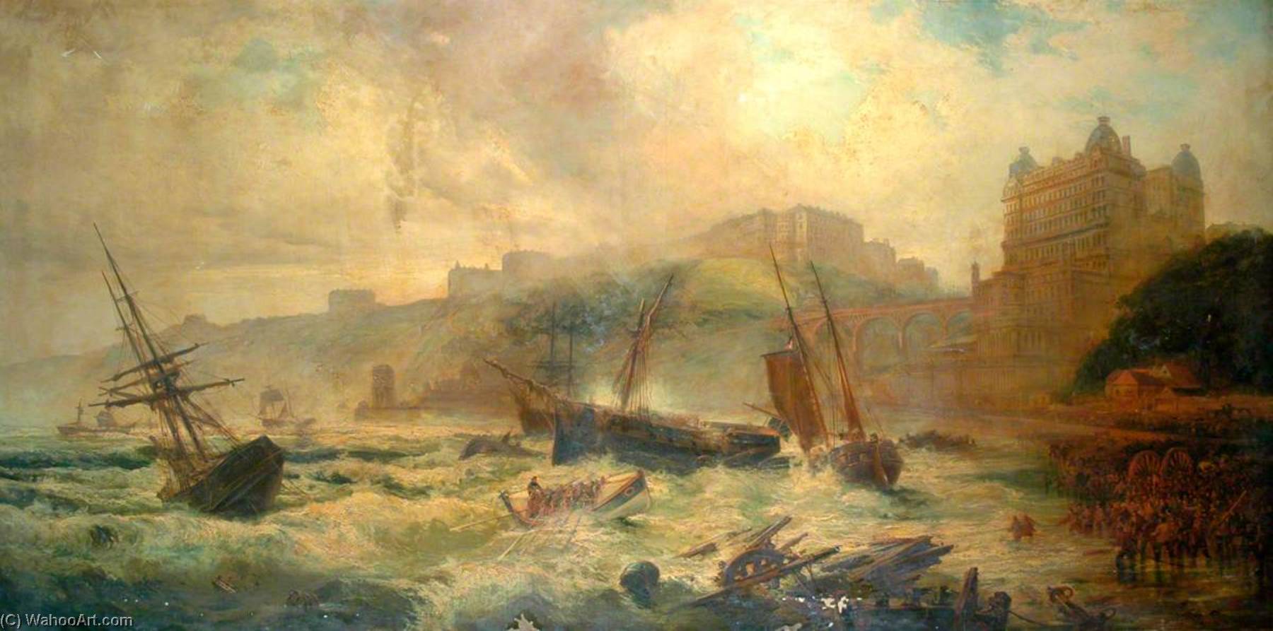 Wreck Below The Grand Hotel — Robert Ernest Roe