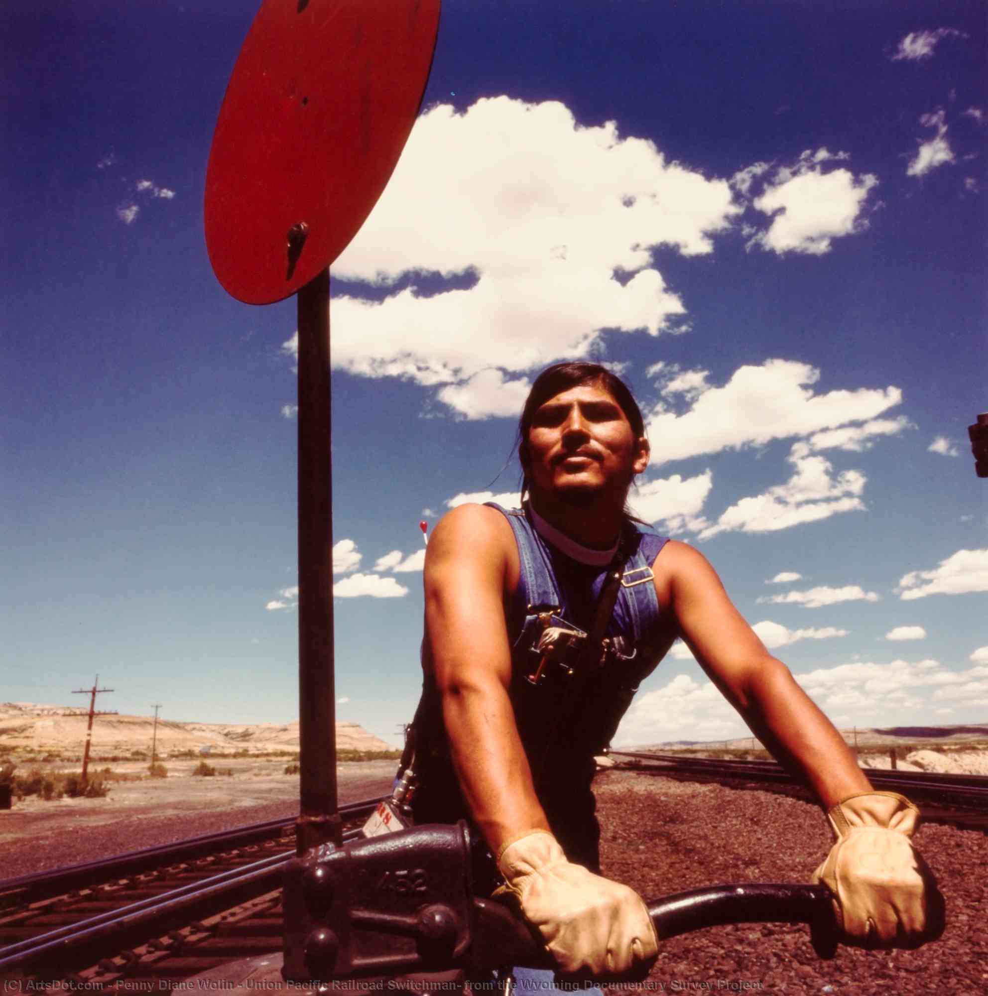 Union Pacific Railroad Switchman, From The Wyoming Documentary Survey Project — Penny Diane Wolin