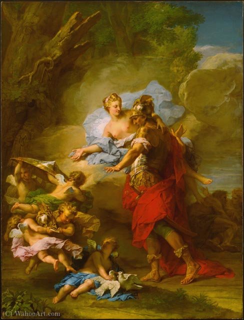 Arms To Aeneas — Jean Restout Ii
