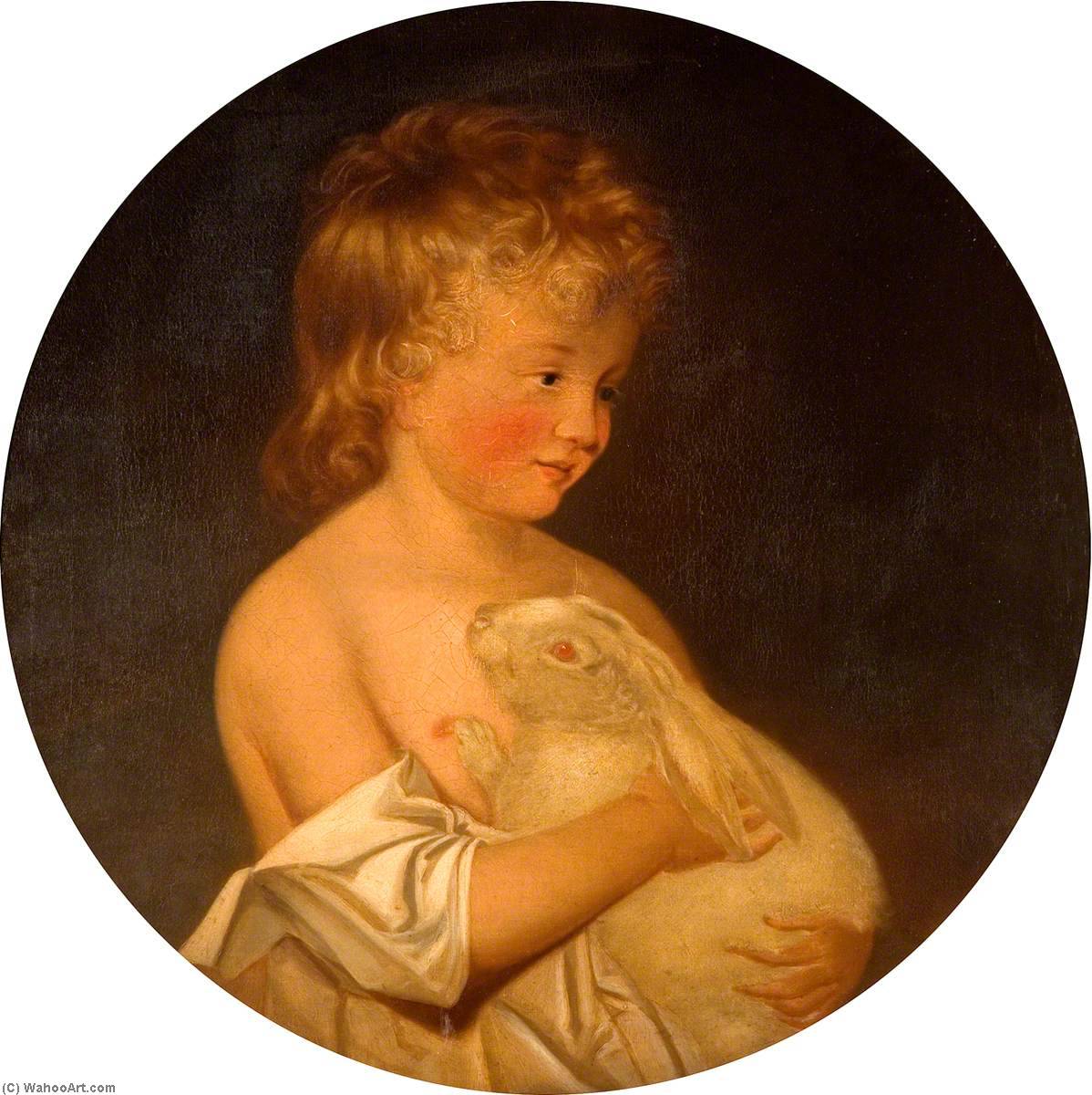 Boy With Rabbit — John Emery