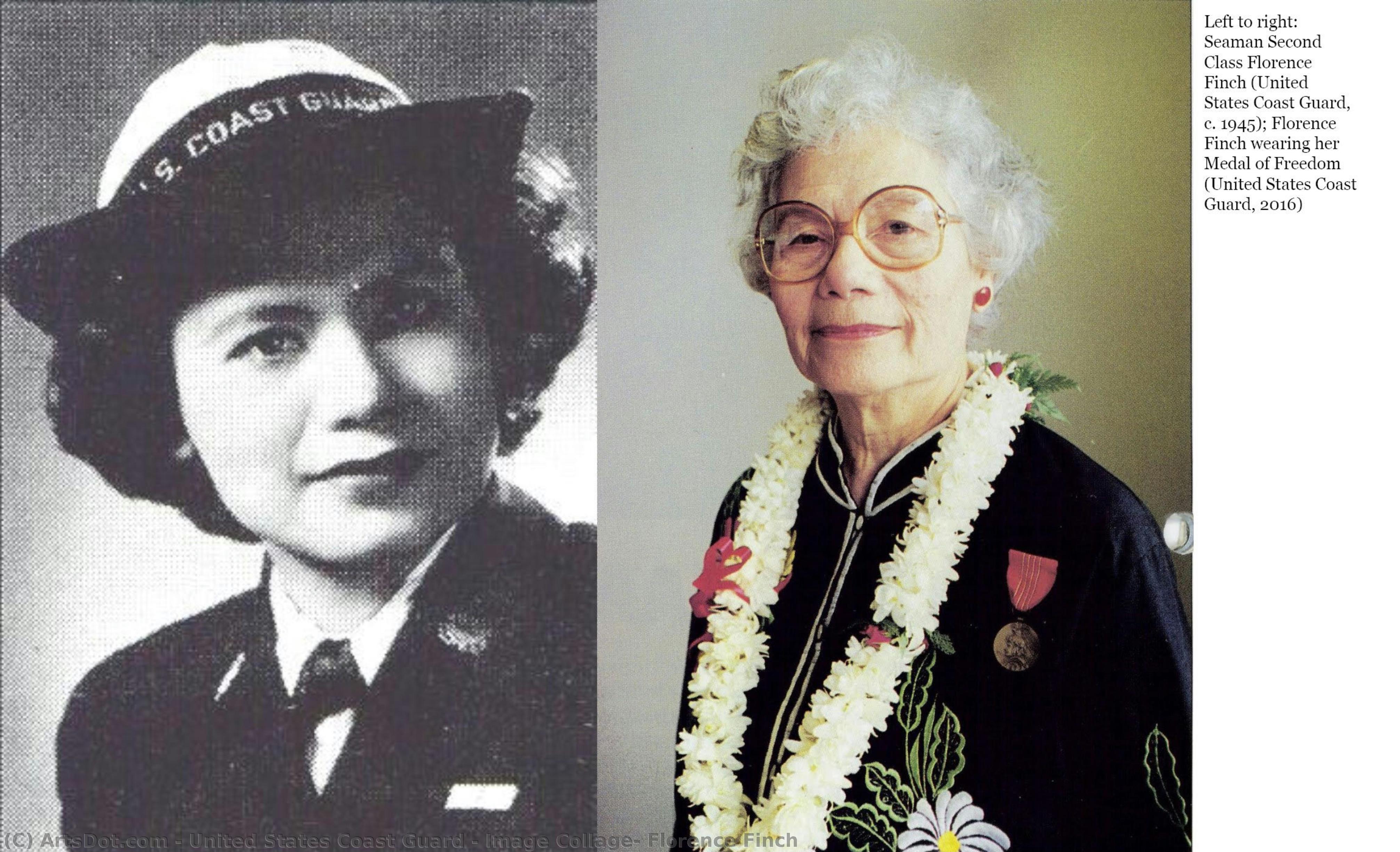 Image Collage: Florence Finch — United States Coast Guard