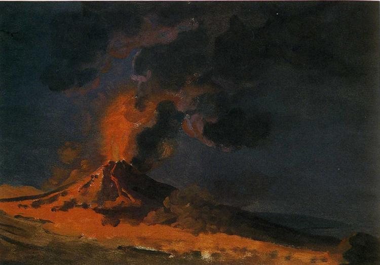 Vesuvius In Eruption — Joseph Wright Of Derby