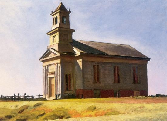 South Truro Church — エドワード・ホッパー