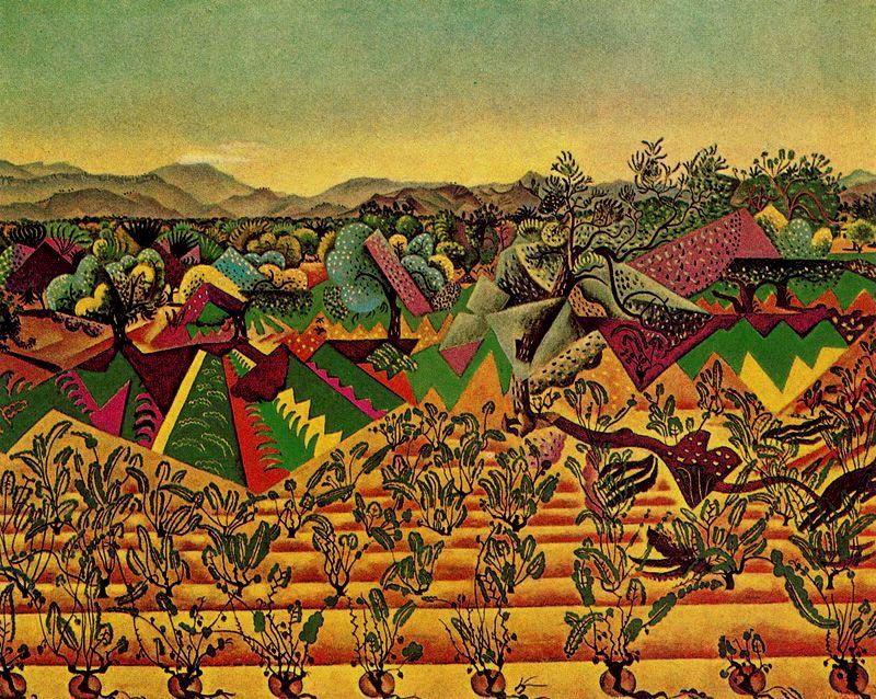 Montroig, Viñedos Y Olivares — Joan Miró
