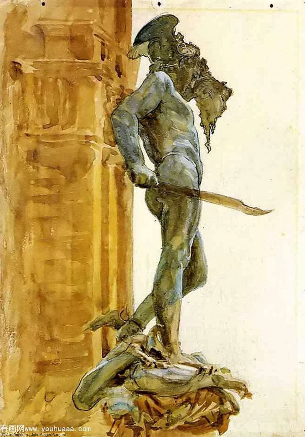 Perseus, Florence — John Singer Sargent