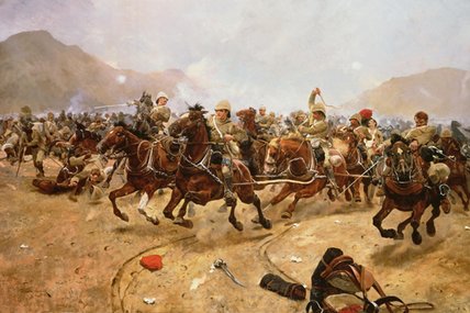 Saving The Guns — Richard Caton Woodville