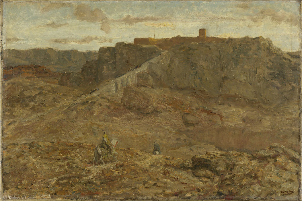 Berglandschap In Egypte — Marius Bauer