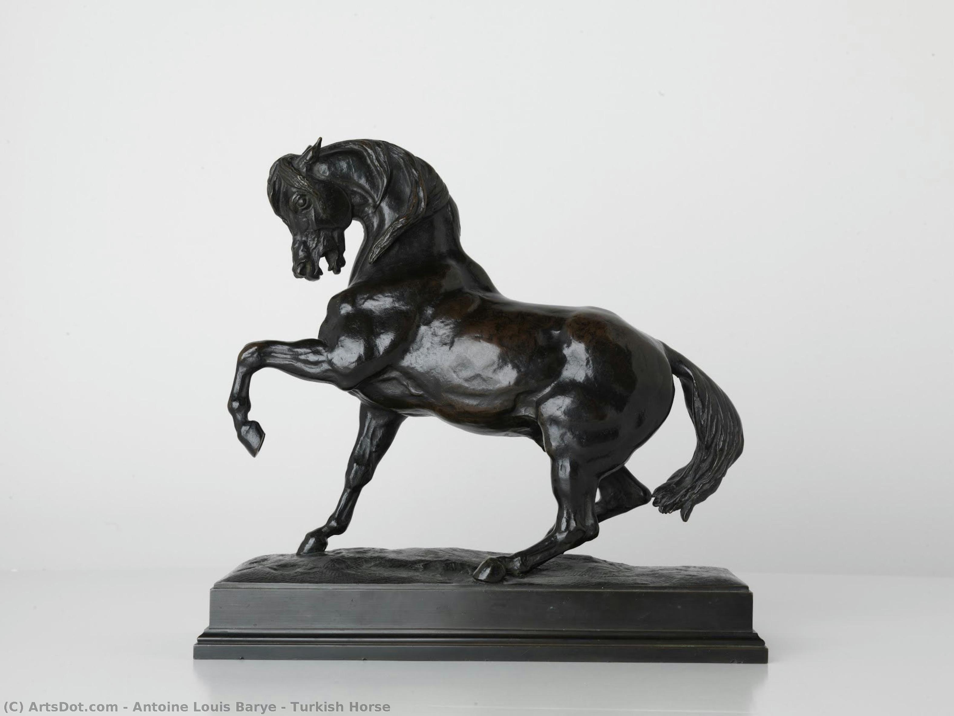 Turkish Horse — Antoine-louis Barye