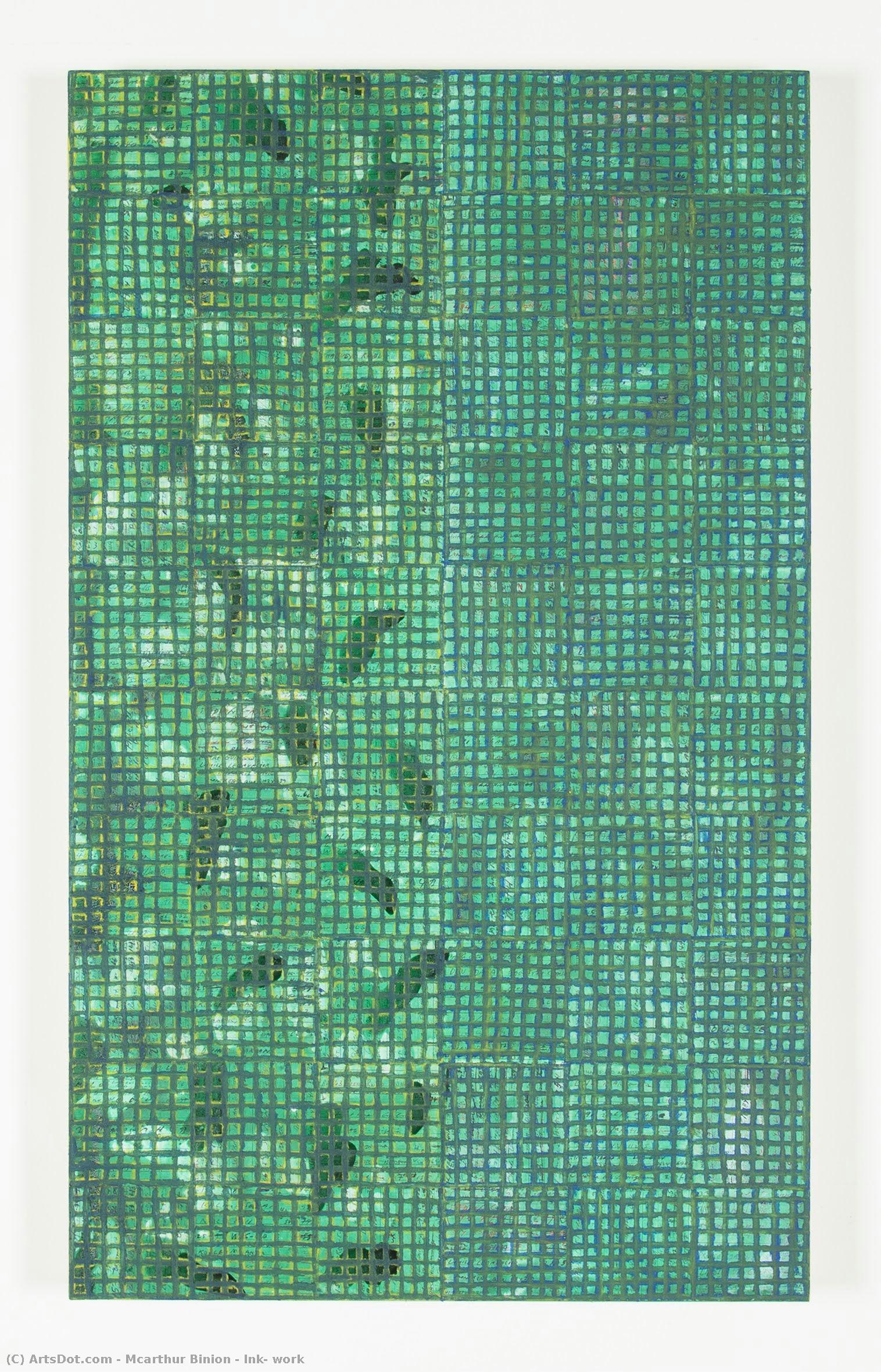 Ink: Work — Mcarthur Binion