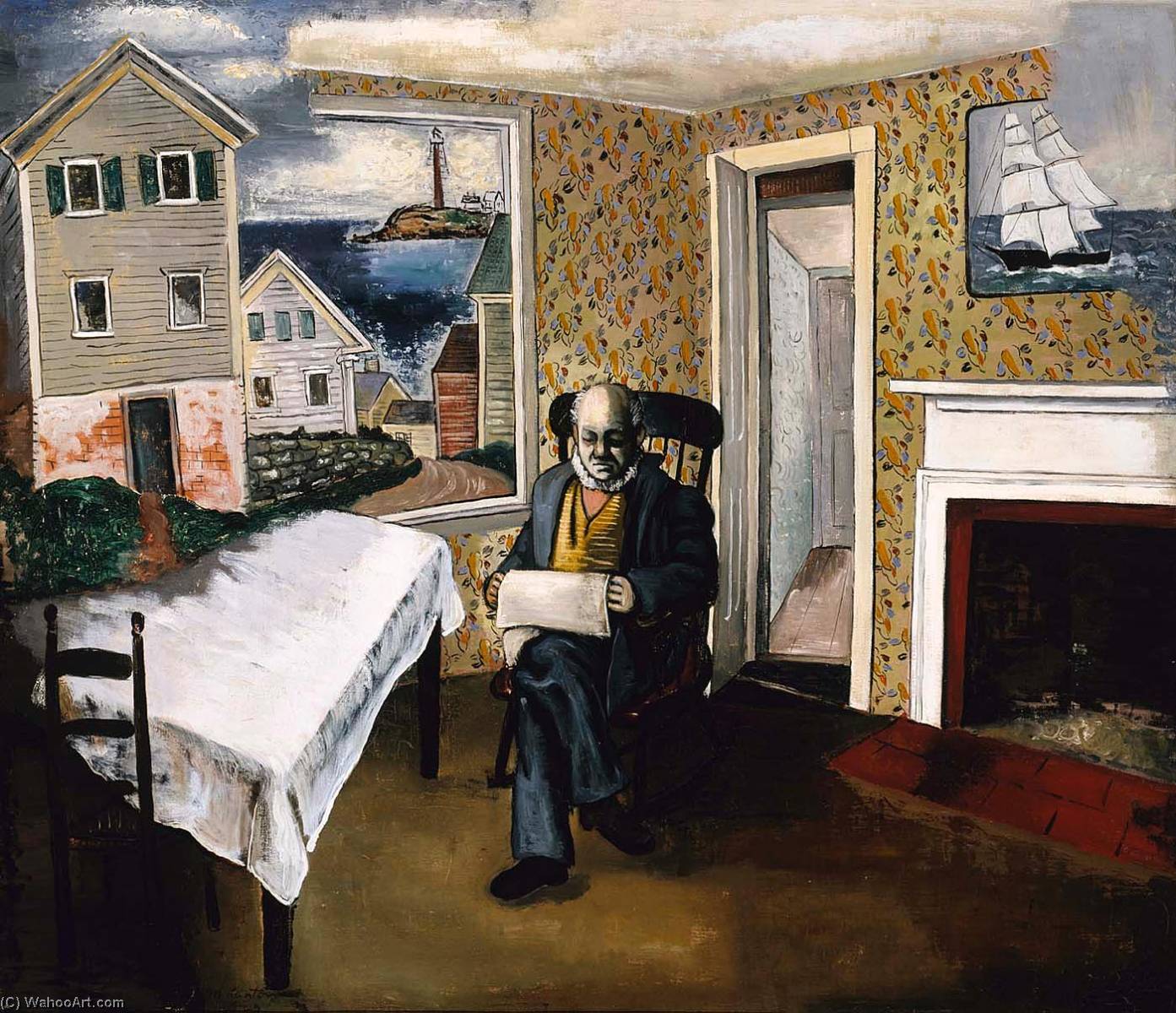 Captain's House — Morris Kantor