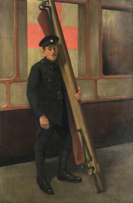 A British Red Cross Society And Order Of St John Of Jerusalem Stretcher Bearer — Haydn Reynolds Mackey