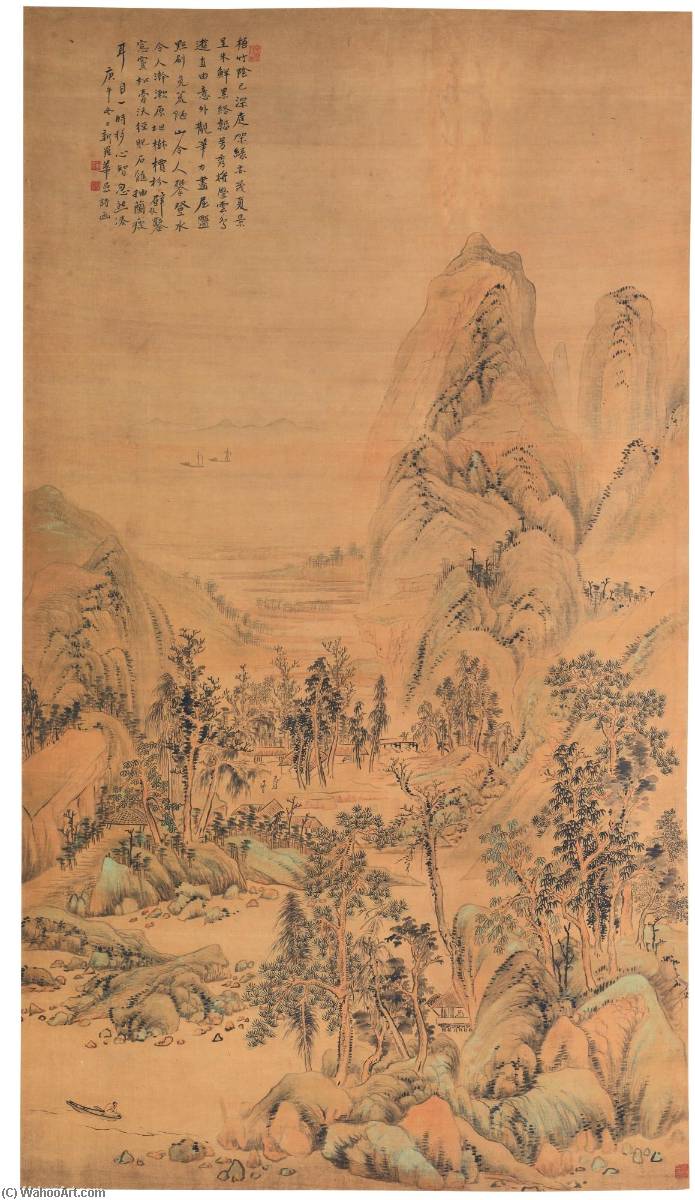Village Scene — Hua Yan